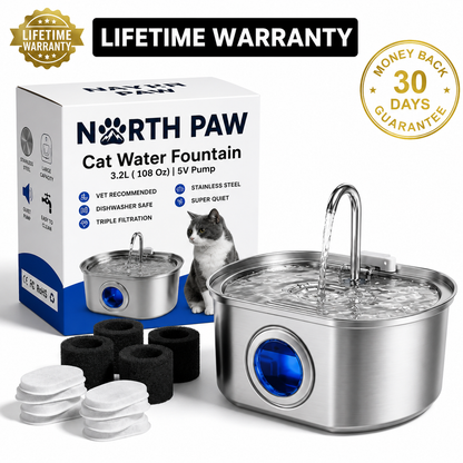 North Paw™ VitalSpring UV-C Cat Fountain