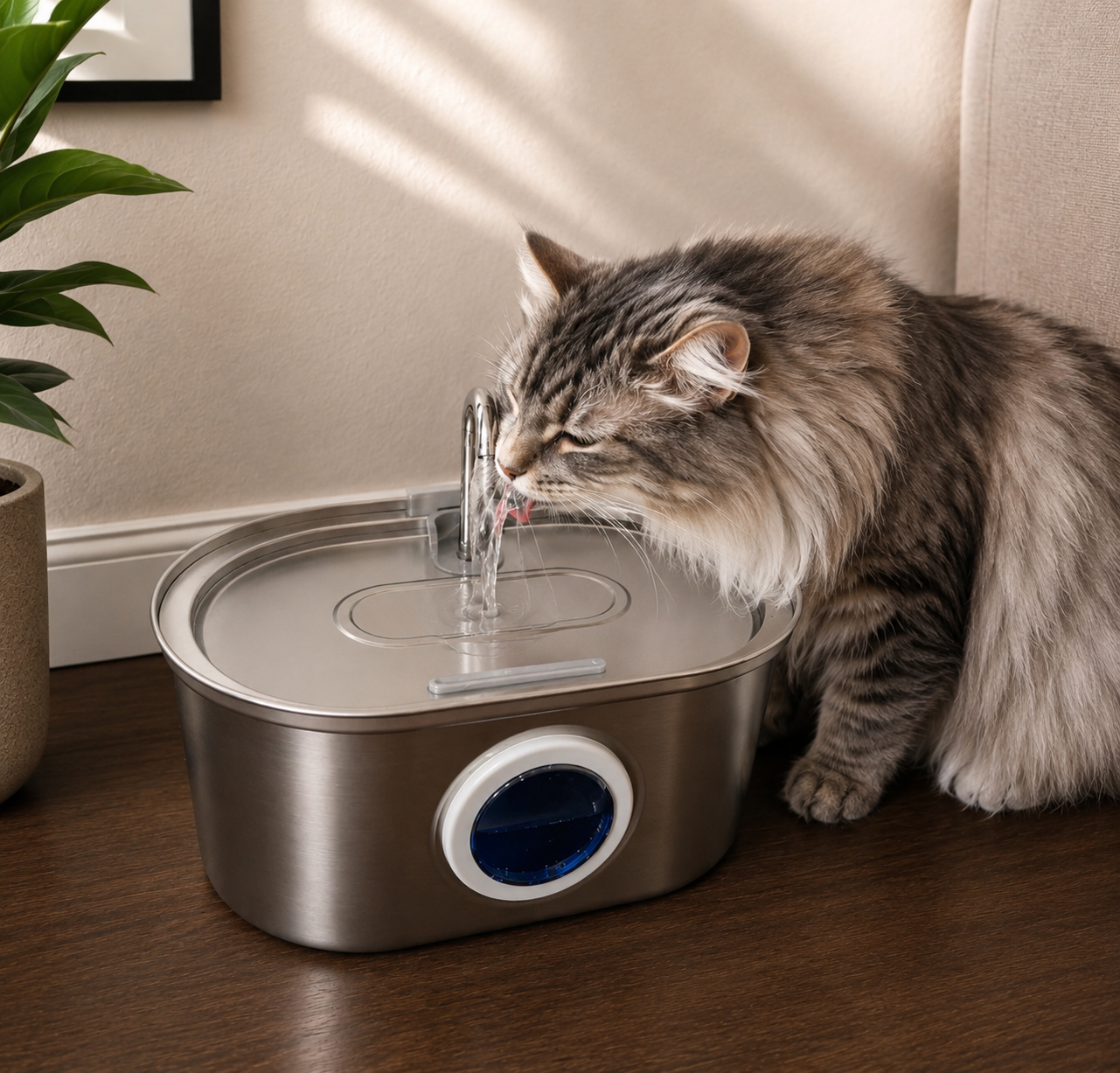 North Paw™ VitalSpring UV-C Cat Fountain